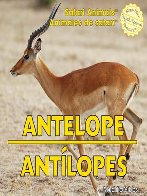 cover image of Antelope / Antílopes